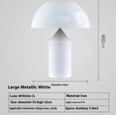 Post-Modern Mushroom Desk Lamp