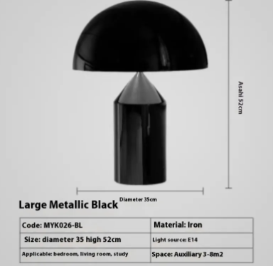 Post-Modern Mushroom Desk Lamp